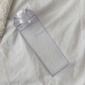 plastic milk carton bottle
